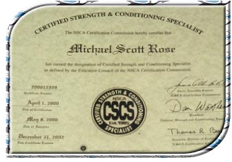 Strength Conditioning Certification